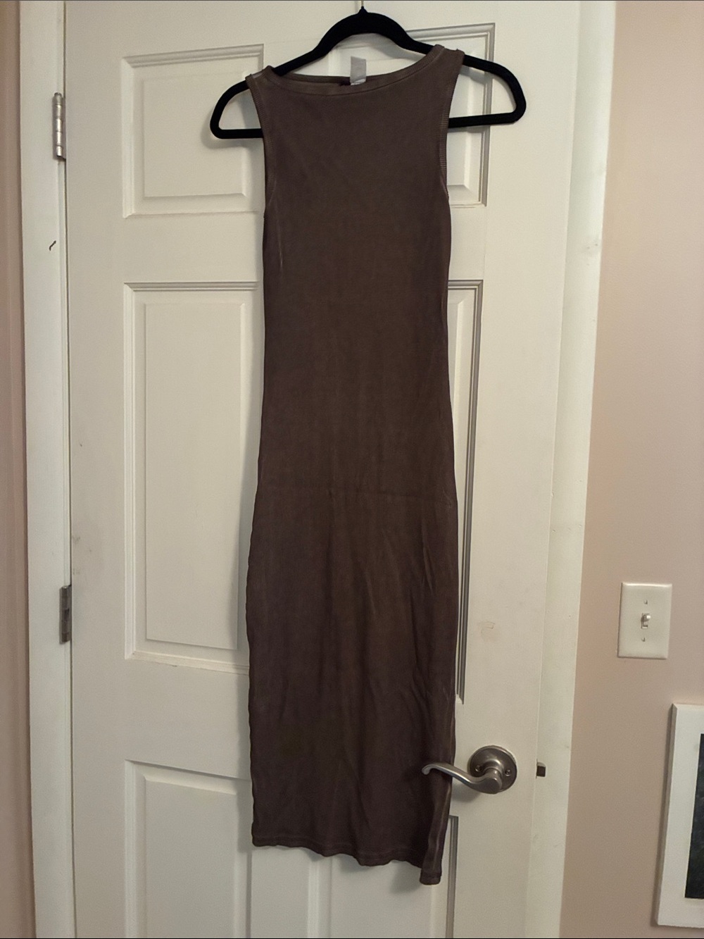 Sleeveless Mauve Midi Bodycon Dress - Brand Unspecified - Picture 1 of 3